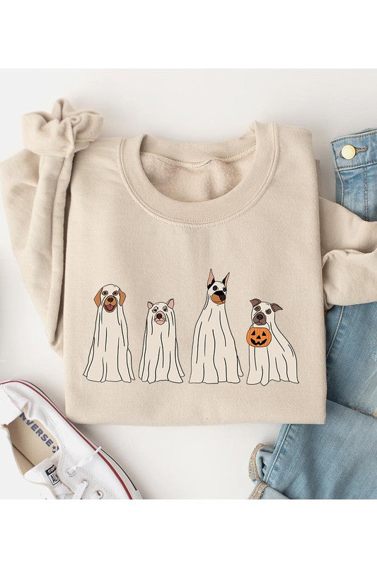 Unisex Spooky Fleece Sweatshirt