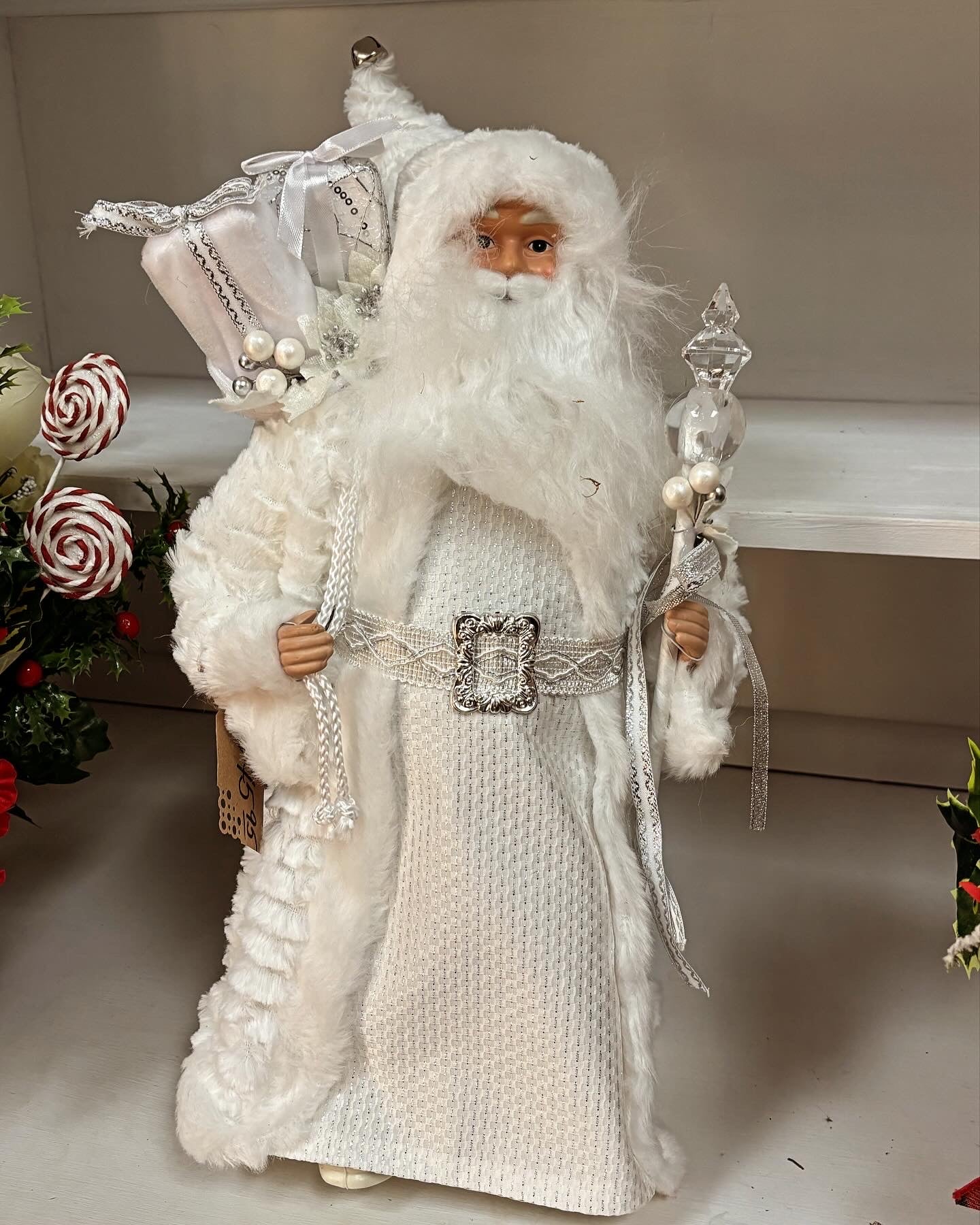 White Christmas Santa