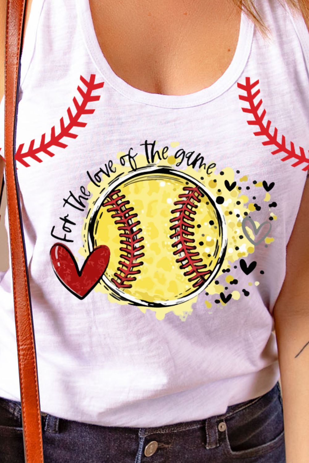 FOR THE LOVE OF THE GAME Graphic Tank