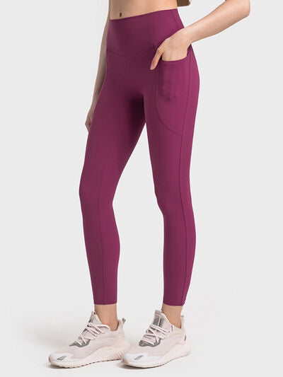 Double Take Wide Waistband Leggings